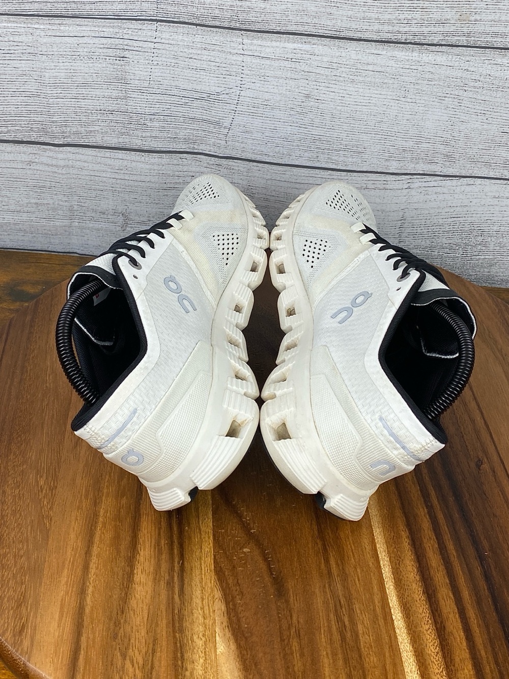 ON Running Cloud X2 White Black Lace Up Athletic Shoes Women’s Sneaker Size 9 - Picture 9 of 12